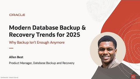 Modern Database Backup & Recovery Trends for 2025
