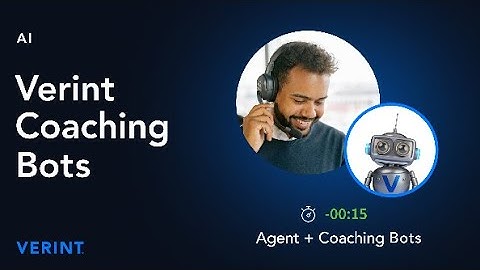 Verint Coaching Bot | Servion