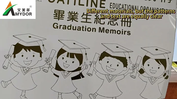 AMD360D digital gold foil printing machine for paper A3 printing size