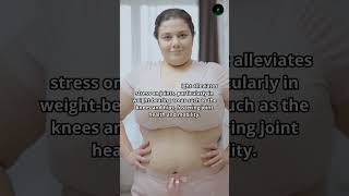 Shedding excess weight alleviates stress on joints #shots #healthy #healthylifestyle