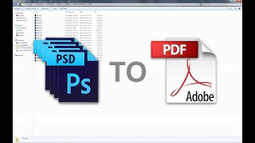 #psdtopdf #psdtopdfconvertion Multiple PSD files to PDF/Adobe Photoshop CS6