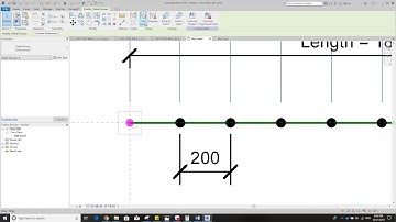 TXA Create Revit family dot rebar base line 2D