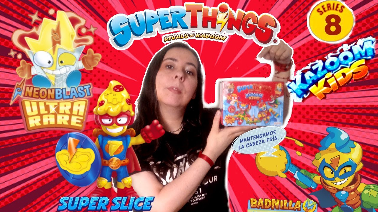 SuperThings Series 8 Kazoom Kids UNBOXING CAJA COMPLETA 50 sobres ...