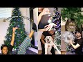 Putting Up and Decorating My Christmas Tree 🎄With My Cute Dog, Mean Cat and Annoying Boyfriend lol