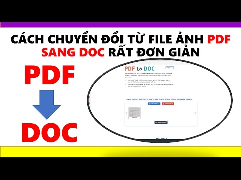 Video: Làm Thế Nào để Chuyển đổi .djvu Sang .doc