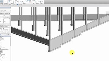 Revit - P1 - Part 8 - Concrete Building - Footing steps external