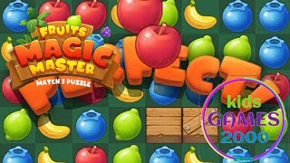 Fruit Magic Master: Match 3 Puzzle @kidsgames2000 screenshot 1