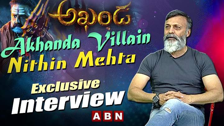 Akhanda Villain Nithin Mehta Exclusive Interview |...