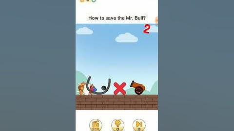 Brain Go 2 Save Mr Bull Level 6 7 8 9 10 walkthrough