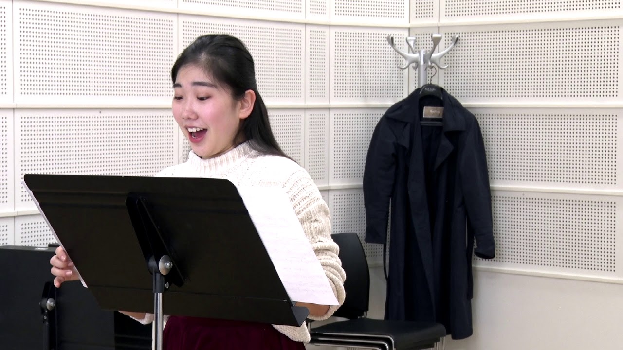 国立音楽大学 レッスン見学 声楽 3 Youtube