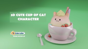 3D Character Modeling - Cute Cat Tutorial / Blender 3.4