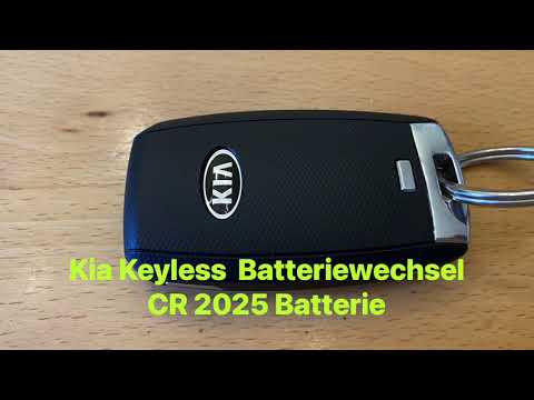 KIA Schlüssel Batterie wechseln 🔑 Schritt für Schritt Anleitung