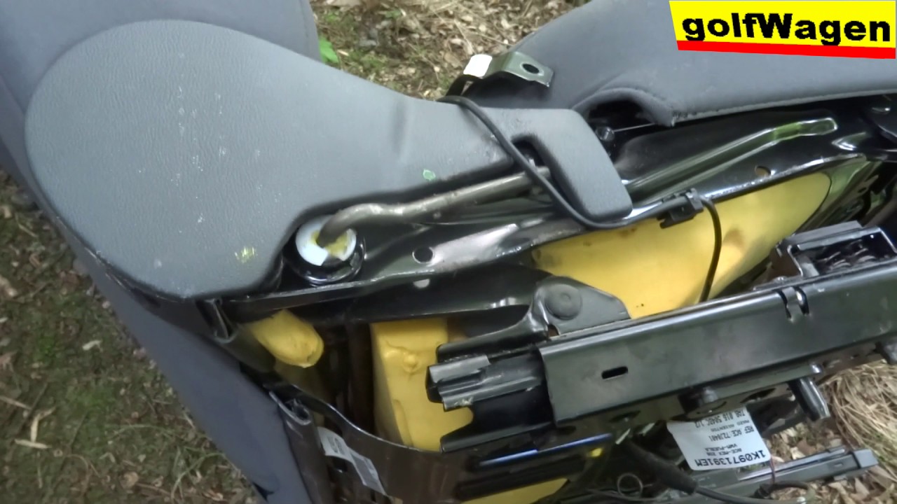 VW Golf 5 seat belt alarm signaling signalization problem change part