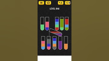 【Water Sort Puzzle】 Level 646