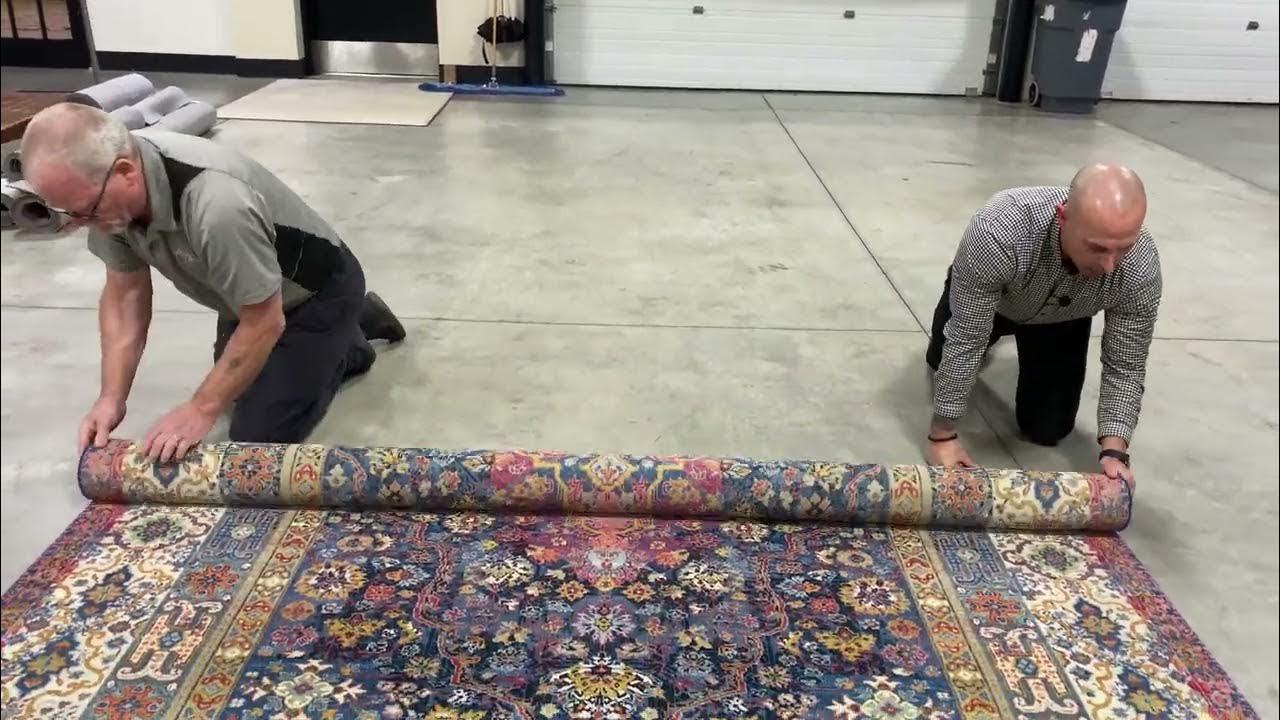 How to Roll a Rug YouTube