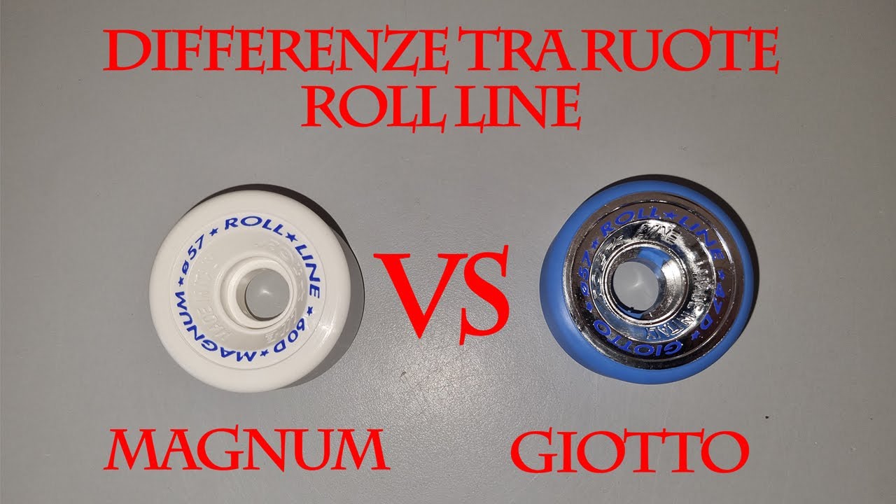 Differenza tra ruote MAGNUM e GIOTTO per pattinaggio