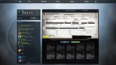 My First Trade-up Contract!