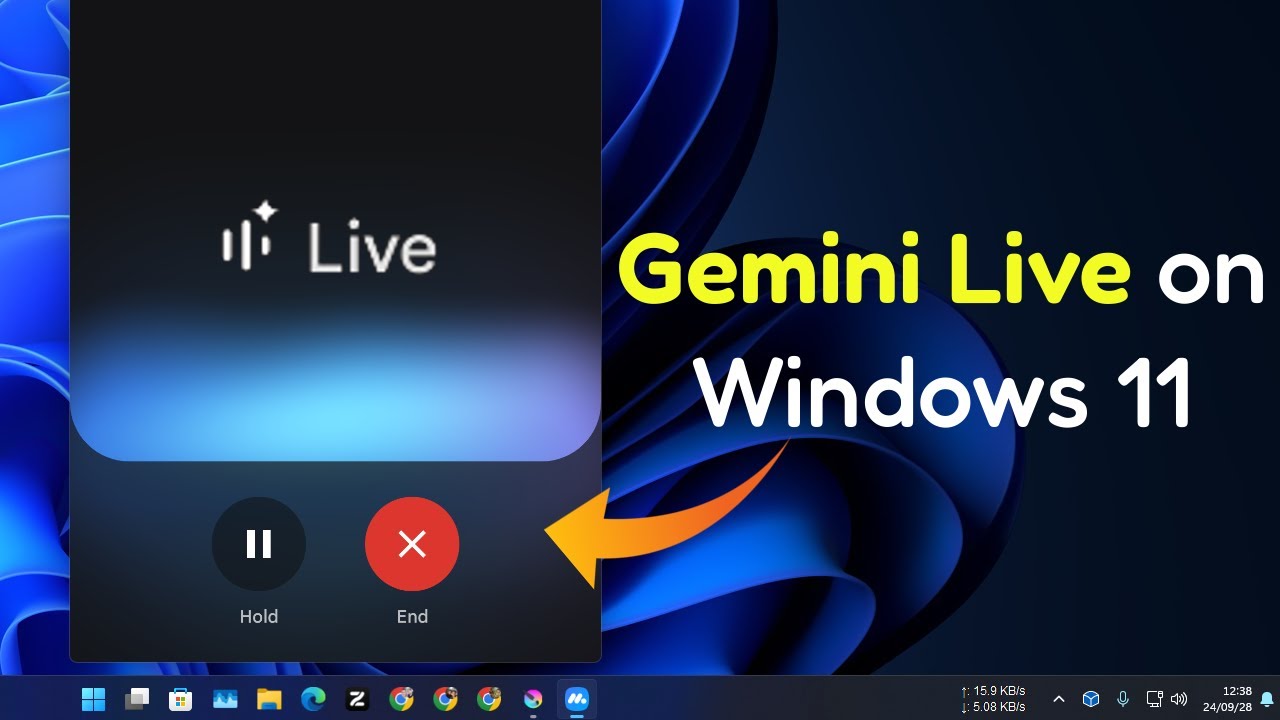 How to Use Gemini Live on Windows 11 (AI Voice Conversation on PC ...
