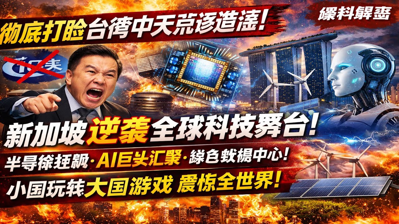 新加坡逆袭全球科技舞台：半导体狂飙、