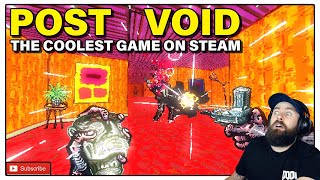 POST VOID GAMEPLAY // This Surreal FPS is the Coolest Game on Steam // POST VOID GAME