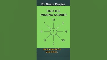 Find the Missing Number | Tricky Math Puzzle #findmissingnumber  #shortsfeed #trickymaths #puzzle