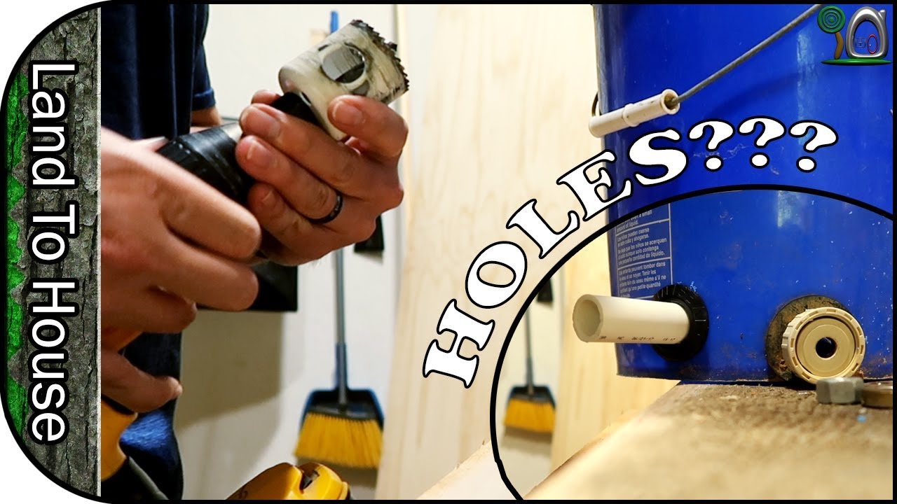 hydraulic press Why do I keep putting holes in my buckets - Vlog 157