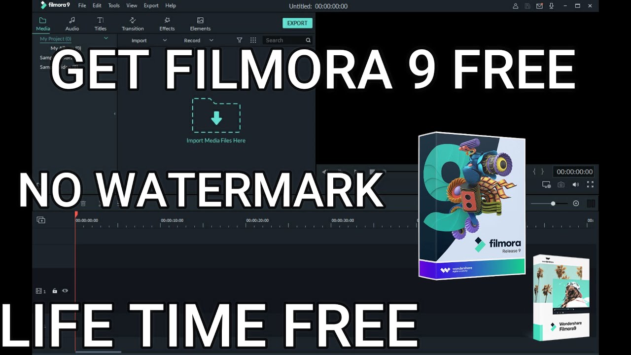 remove watermark in filmora x