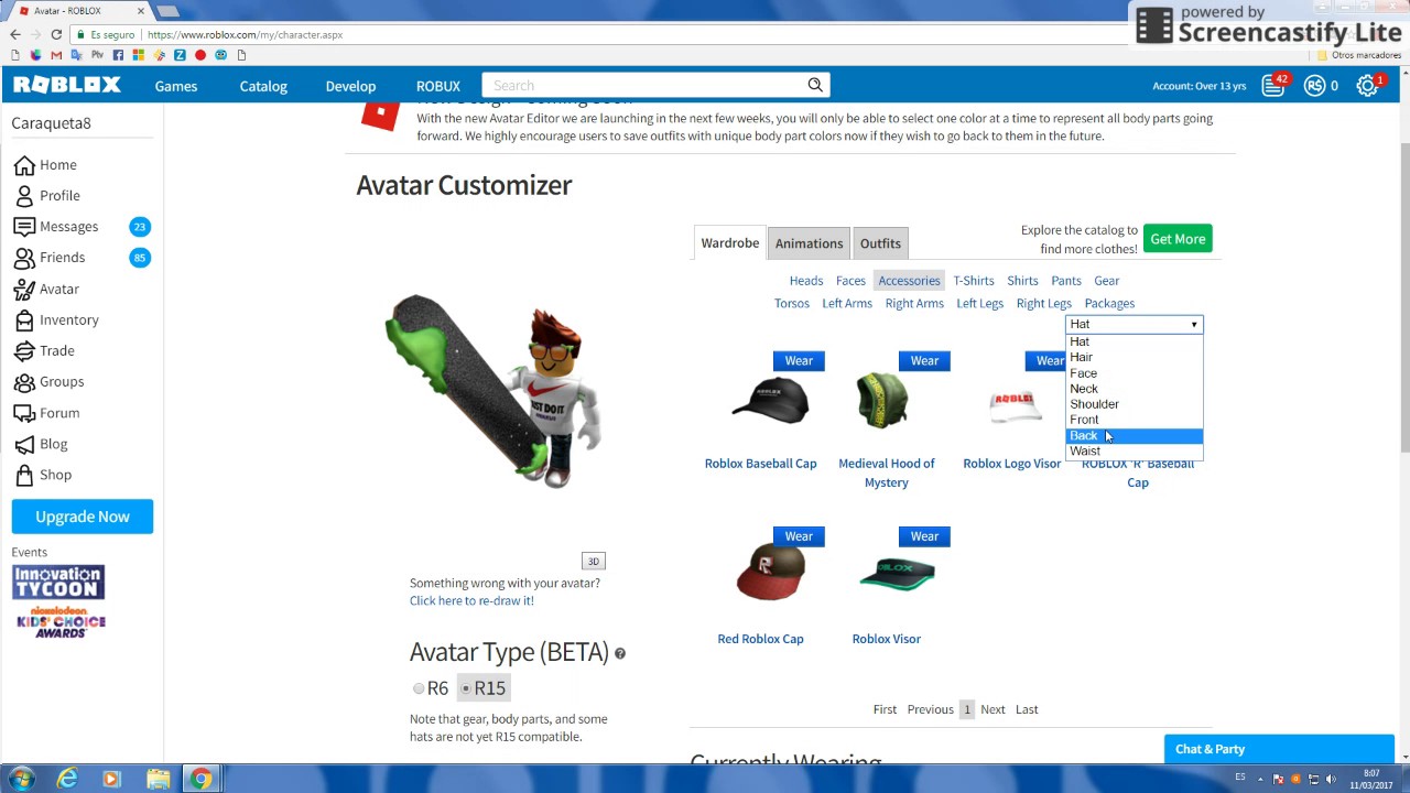 Como Conseguir Un Nuevo Articulo En Roblox Smile Cape Youtube - roblox catalog avatar