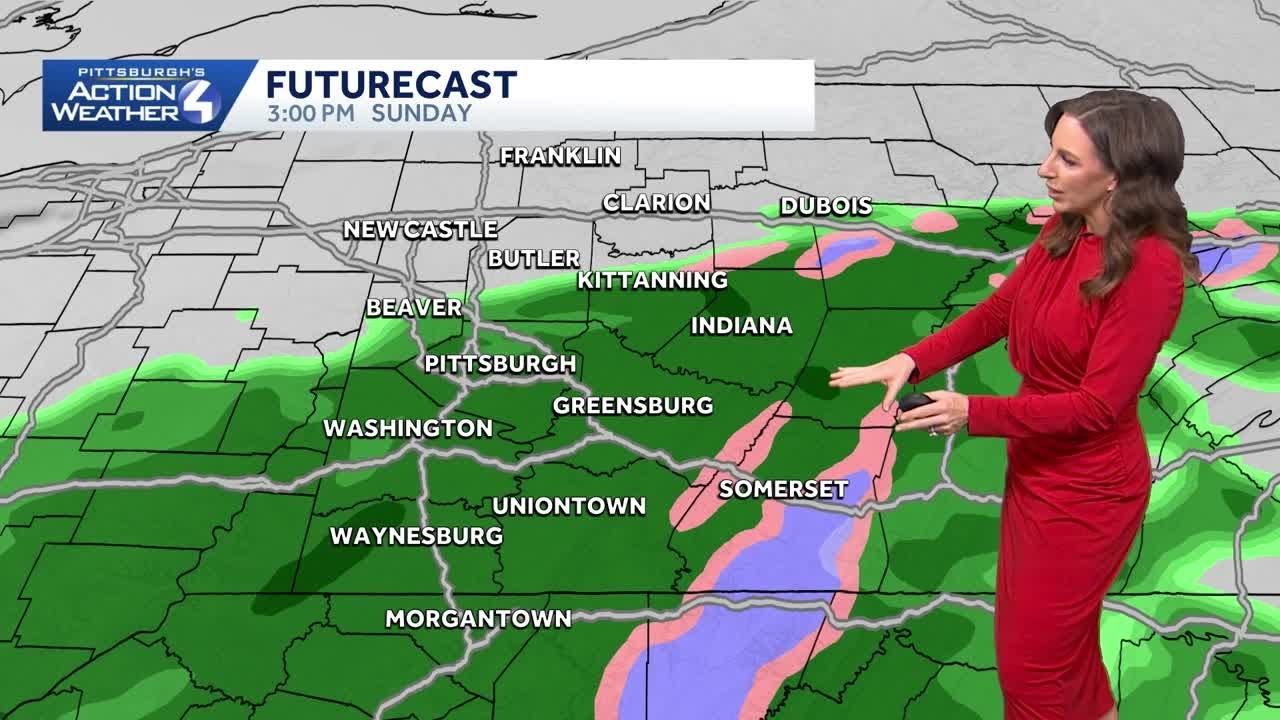 Warming Up, Rain Returns Sunday - YouTube