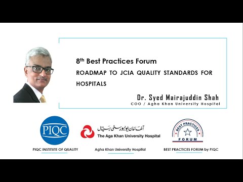 Roadmap to JCIA Quality Standards for Hospitals presented on PIQC's 8th Best Practices Forum (BPF)