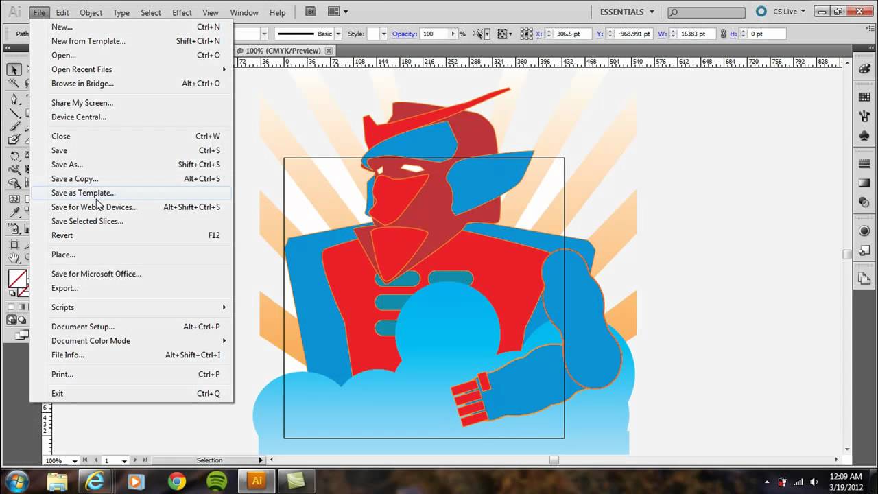 How To Crop In Illustrator With Pictures Wikihow