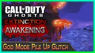COD Ghosts Awakening DLC - "God Mode" "Pile Up" "Glitch" #4 (COD Extinction Invasion DLC)