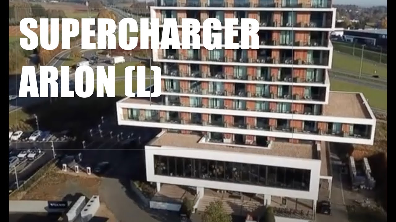 Tesla Supercharger Arlon (Luxembourg) Hotel Van der Valk YouTube
