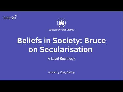 Bruce on Secularisation | Beliefs in Society | A-Level Sociology