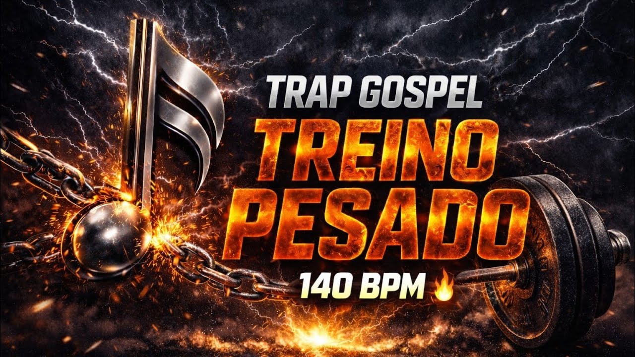 TRAP GOSPEL PARA TREINO PESADO | 140 BPM – Fé Que Move Montanhas 🔥