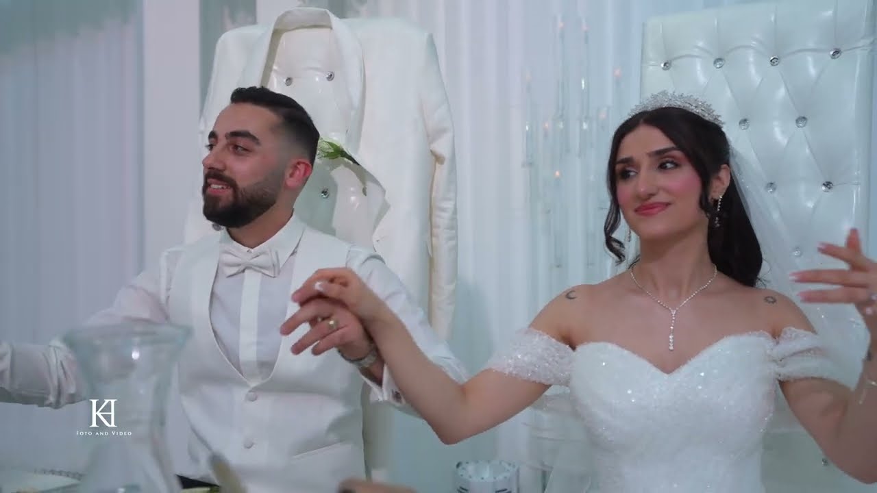 Morad. &.  Rola        اكراد عفرين     في سويد    حفلة زفاف.     . part.  3