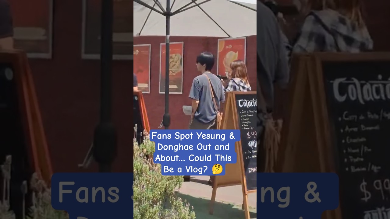 Fans Spot Yesung & Donghae Out and About… Could This Be a Vlog? 🤔