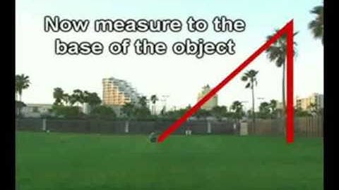 Magic Illusion Measure Height Of Any Tall Object!