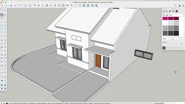 Page  16 I made house design speak khmer #កូនខ្មែរគូសប្លង់ #sketchup #design #art
