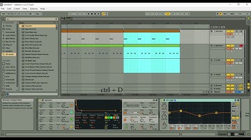 Ableton Psy Trance Basics (part 1) - Synthesizing your own kick bass and effects (no vst)