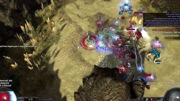 Skeleton Mage Fireworks (Gorge)