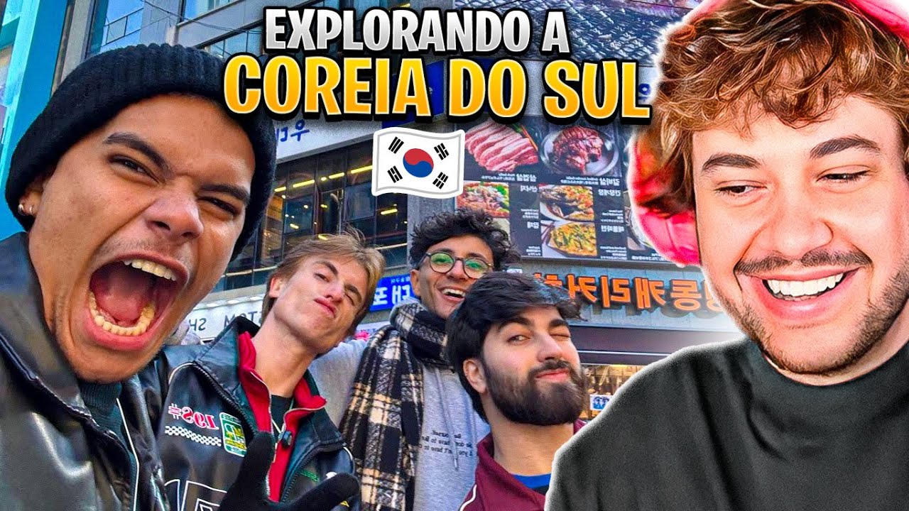 EXPLORANDO A COREIA DO SUL! - React Ciclopin
