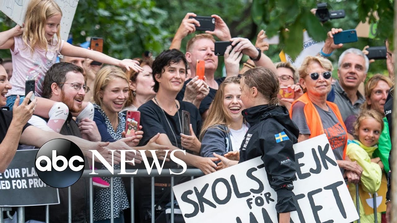 meghan mccain speech Greta Thunberg in New York, Mexico attack, Pedro Almodovar: World in Photos, Aug. 29