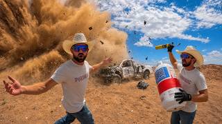 We Shot Propane Tanks Through This Truck Until Nothing Was Left