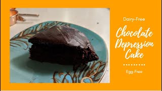 Chocolate depression cake -