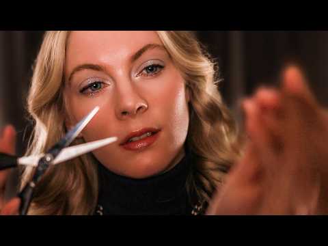 ASMR Haircut Roleplay for Sleep ✂ Ear to Ear, Scalp Exam & Massage, Personal Attention