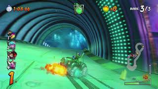 Roo's Tubes with shortcuts - Crash Team Racing Nitro Fueled PS4 / PS5