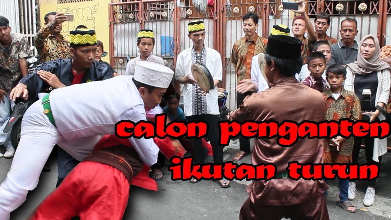 CALON PENGANTIN IKUT PALANG PINTU, Nikahan Bang Akbar & Mpok Eulis