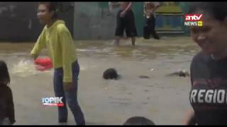 Banjir Jatinegara Barat Mulai Surut, Tapi Masih Ditutup