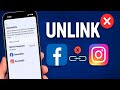 How To Unlink Instagram From Facebook Account - Update 2025